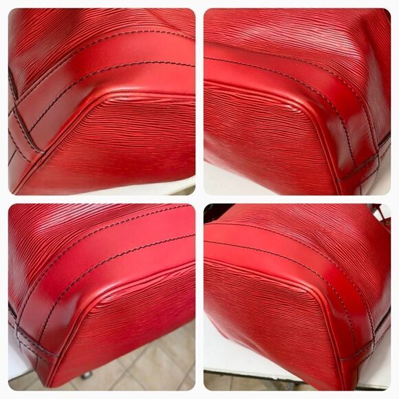LOUIS VUITTON Epi NoeโRed Shoulder Bag ๐ผ LV1 - Picture 14 of 17